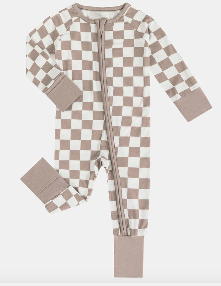 Tan Checkered